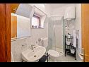 Apartmány Jasna - cosy apartment in a peaceful area: A1(2), A2(4) Selca - Ostrov Brač  - Apartmán - A2(4): koupelna s WC