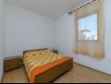 Apartmány Silvana - economy apartments : A1(4), A3(2+1), A2(2) Supetar - Ostrov Brač  - Apartmán - A3(2+1): ložnice