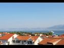 Apartmány Lucia - terrace with sea view : A1(4+1), A2(4+1) Supetar - Ostrov Brač  - Apartmán - A2(4+1): výhled z terasy