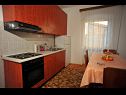 Apartmány Piv - 10 m from beach: A1(6), A2(6), A3(6), SA4(2) Sutivan - Ostrov Brač  - Apartmán - A3(6): kuchyně a jídelna