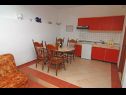 Apartmány Bela2 - great location A1 B1(4), A2 C1(4), A3 D1(4+1) Mastrinka - Ostrov Čiovo  - Apartmán - A3 D1(4+1): kuchyně a jídelna