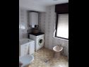 Apartmány Draga - 15 m from sea: A3(2+1) Mastrinka - Ostrov Čiovo  - Apartmán - A3(2+1): koupelna s WC