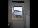 Apartmány Aurelius - relaxing with gorgeous view A1 Luce (4+2), A2 Marin(2+2), A3 Maja(4+2), A4 Duje(2+2) Okrug Gornji - Ostrov Čiovo  - Apartmán - A1 Luce (4+2): výhled z okna