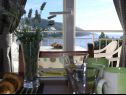 Apartmány Aurelius - relaxing with gorgeous view A1 Luce (4+2), A2 Marin(2+2), A3 Maja(4+2), A4 Duje(2+2) Okrug Gornji - Ostrov Čiovo  - Apartmán - A1 Luce (4+2): výhled  na moře