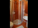 Apartmány Vitez A1 (2+1) Crikvenica - Riviera Crikvenica  - Apartmán - A1 (2+1): koupelna s WC