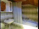 Apartmány Horvat SA1(2), B2(4) Crikvenica - Riviera Crikvenica  - Apartmán - B2(4): koupelna s WC