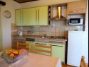 Apartmány Horvat SA1(2), B2(4) Crikvenica - Riviera Crikvenica  - Apartmán - B2(4): kuchyně a jídelna