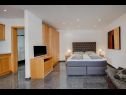 Apartmány Miro SA1(2), SA3(2), A2 Maisonette(2+2), A4(6+2), A5(6+2)  Crikvenica - Riviera Crikvenica  - Studio apartmán - SA1(2): ložnice