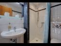 Apartmány Miro SA1(2), SA3(2), A2 Maisonette(2+2), A4(6+2), A5(6+2)  Crikvenica - Riviera Crikvenica  - Studio apartmán - SA3(2): koupelna s WC