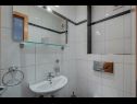 Apartmány Miro SA1(2), SA3(2), A2 Maisonette(2+2), A4(6+2), A5(6+2)  Crikvenica - Riviera Crikvenica  - Apartmán - A2 Maisonette(2+2): koupelna s WC