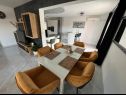 Apartmány Dragica - modern & close to the sea: A2 Black & White(6) Klenovica - Riviera Crikvenica  - Apartmán - A2 Black & White(6): 