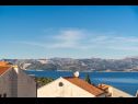 Apartmány Pavo - comfortable with parking space: A1(2+3), SA2(2+1), A3(2+2), SA4(2+1), A6(2+3) Cavtat - Riviera Dubrovnik  - Studio apartmán - SA2(2+1): výhled z terasy