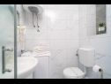 Apartmány Pavo - comfortable with parking space: A1(2+3), SA2(2+1), A3(2+2), SA4(2+1), A6(2+3) Cavtat - Riviera Dubrovnik  - Apartmán - A3(2+2): koupelna s WC