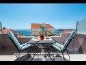 Apartmány Stane - modern & fully equipped: A1(2+2), A2(2+1), A3(2+1), A4(4+1) Cavtat - Riviera Dubrovnik  - Apartmán - A3(2+1): výhled z terasy