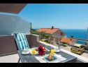Apartmány Stane - modern & fully equipped: A1(2+2), A2(2+1), A3(2+1), A4(4+1) Cavtat - Riviera Dubrovnik  - Apartmán - A3(2+1): výhled z terasy