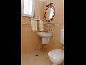 Apartmány Ljuba - in center & close to the beach: A1(2+2), A2(2+2), A3(2+2), A4(2+2) Duba - Riviera Dubrovnik  - Apartmán - A1(2+2): koupelna s WC