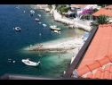 Apartmány Drago - with sea view : A1(2+1), A2(2+2), A3(2+3), A4(2+2), A5(2+2), A6(2+2) Klek - Riviera Dubrovnik  - výhled  na moře (dům a okolí)