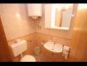 Apartmány Nikola - free parking A11(4+1), A12(4) Mlini - Riviera Dubrovnik  - Apartmán - A12(4): koupelna s WC