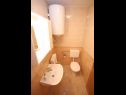 Apartmány Nikola - free parking A11(4+1), A12(4) Mlini - Riviera Dubrovnik  - Apartmán - A11(4+1): koupelna s WC