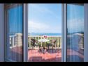 Apartmány a pokoje Villa Bouganvillea - sea view & garden: A1 Deluxe (2+1), A2 Superior (2+1), A3 Comfort (2+1), A4 Premium (2+1), R1 Deluxe (2), R2 Comfort (2) Mlini - Riviera Dubrovnik  - Apartmán - A4 Premium (2+1): terasa