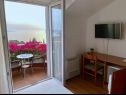 Apartmány a pokoje Villa Bouganvillea - sea view & garden: A1 Deluxe (2+1), A2 Superior (2+1), A3 Comfort (2+1), A4 Premium (2+1), R1 Deluxe (2), R2 Comfort (2) Mlini - Riviera Dubrovnik  - Pokoj - R2 Comfort (2): interiér