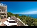 Prázdninový dům/vila Luxury - amazing seaview H(8+2) Soline (Dubrovnik) - Riviera Dubrovnik  - Chorvatsko  - terasa
