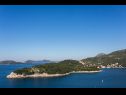 Apartmány Marija - 50m close to the beach: A1(2+2), SA2(2+1) Zaton (Dubrovnik) - Riviera Dubrovnik  - výhled  na moře