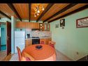 Apartmány Meri - sea view & serenity: A3(2+2) Božava - Ostrov Dugi otok  - Apartmán - A3(2+2): kuchyně a jídelna