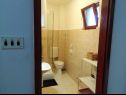 Apartmány Sea View A1(5), A2(5), A3(4+1), A4(3+2) Savar - Ostrov Dugi otok  - Apartmán - A3(4+1): koupelna s WC