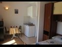Apartmány a pokoje Dar - 400 m from sea: SA1(2), A2(3), R3(2) Hvar - Ostrov Hvar  - Studio apartmán - SA1(2): kuchyně a jídelna