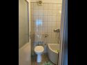 Apartmány Ivan - 60m from the sea: A1 (4+1), A2 (3+1), A3 (3+1) Ivan Dolac - Ostrov Hvar  - Apartmán - A3 (3+1): koupelna s WC