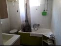 Apartmány Dioniza - 150 m from beach: A1(2+2), A2(3), A3(2+2) Jelsa - Ostrov Hvar  - Apartmán - A3(2+2): koupelna s WC