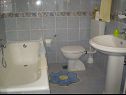 Apartmány Nada A1(8), A2(8) Sućuraj - Ostrov Hvar  - Apartmán - A2(8): koupelna s WC