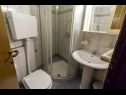 Apartmány Mir - 50m from the sea A1(2+2), A2(2+1), A3(2), A4(4+2), A5(2+2) Fažana - Istrie  - Apartmán - A5(2+2): koupelna s WC
