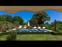 Prázdninový dům/vila Kova - private pool: H(8+2) Ližnjan - Istrie  - Chorvatsko  - bazén (dům a okolí)