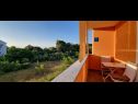 Apartmány Mani - modern: A1(2+1) Ližnjan - Istrie  - výhled z terasy (dům a okolí)