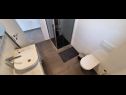 Apartmány Grie - free parking: A1(2) Medulin - Istrie  - Apartmán - A1(2): koupelna s WC