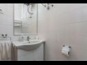Apartmány Neva - great location: SA1 prizemlje (2+1), SA2 Skalinada (2+1), A3 prvi kat do ulice (2+1), A4 prvi kat do vrta (4), A5(2+2) Novigrad - Istrie  - Studio apartmán - SA1 prizemlje (2+1): koupelna s WC