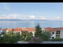 Apartmány Jenny - sea view: A1(2+2) Ravni - Istrie  - pohled