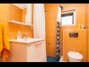 Apartmány Jenny - sea view: A1(2+2) Ravni - Istrie  - Apartmán - A1(2+2): koupelna s WC