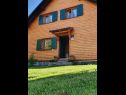 Prázdninový dům/vila Laura - wooden house: H(4+2) Drežnica - Kontinentální Chorvatsko - Chorvatsko  - dům