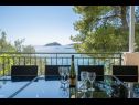 Prázdninový dům/vila Momento - peaceful resort : H(10) Blato - Ostrov Korčula  - Chorvatsko  - H(10): výhled z terasy