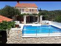 Prázdninový dům/vila Gradina 1 - private pool: H(10+2) Zátoka Gradina (Vela Luka) - Ostrov Korčula  - Chorvatsko  - dům