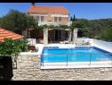 Prázdninový dům/vila Gradina 1 - private pool: H(10+2) Zátoka Gradina (Vela Luka) - Ostrov Korčula  - Chorvatsko  - H(10+2): dům