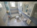 Apartmány Sunny - 50 m from sea: A2(4) Lumbarda - Ostrov Korčula  - Apartmán - A2(4): koupelna s WC