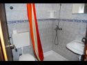 Apartmány Krila - cozy and seaview : A1(2+2), A2(2+1), A3(4+1) Lumbarda - Ostrov Korčula  - Apartmán - A2(2+1): koupelna s WC