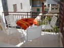 Apartmány Niks - terrace & sea view: A1(4), A2(2) Vela Luka - Ostrov Korčula  - Apartmán - A2(2): balkón