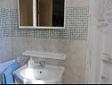 Apartmány Kamena A3(2+1) Klimno - Ostrov Krk  - Apartmán - A3(2+1): koupelna s WC