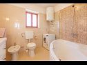 Prázdninový dům/vila Polonijo H(6+2) Krk - Ostrov Krk  - Chorvatsko  - H(6+2): koupelna s WC
