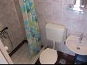 Apartmány Darko SA1(2) Malinska - Ostrov Krk  - koupelna s WC